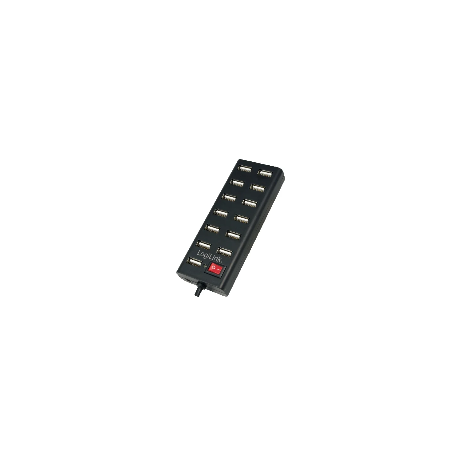 LogiLink USB 2.0 Hub 13-Port avec On/Off Switch