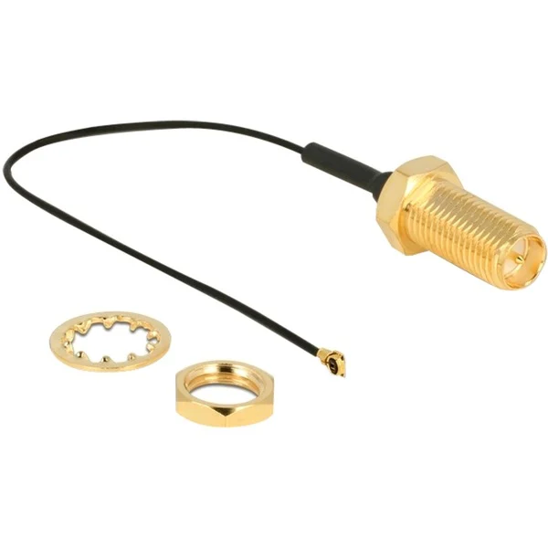Câble coaxial Delock 0,1 m RP-SMA à MHF IV/ HSC MXHP32 - Image 3