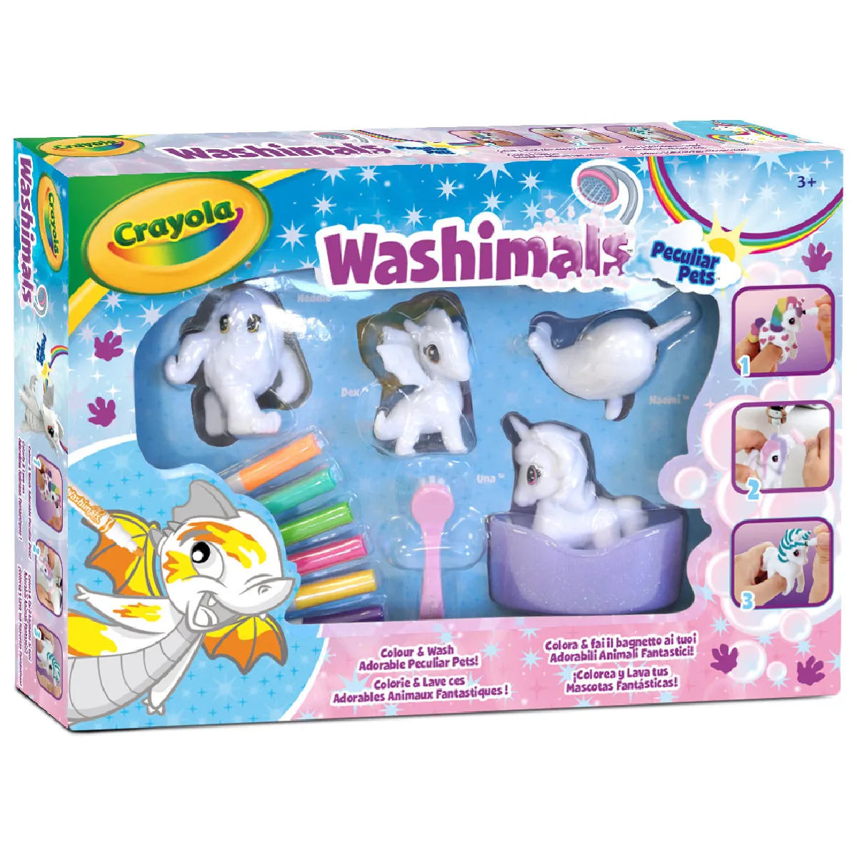 Crayola Coffret Activités Washimals