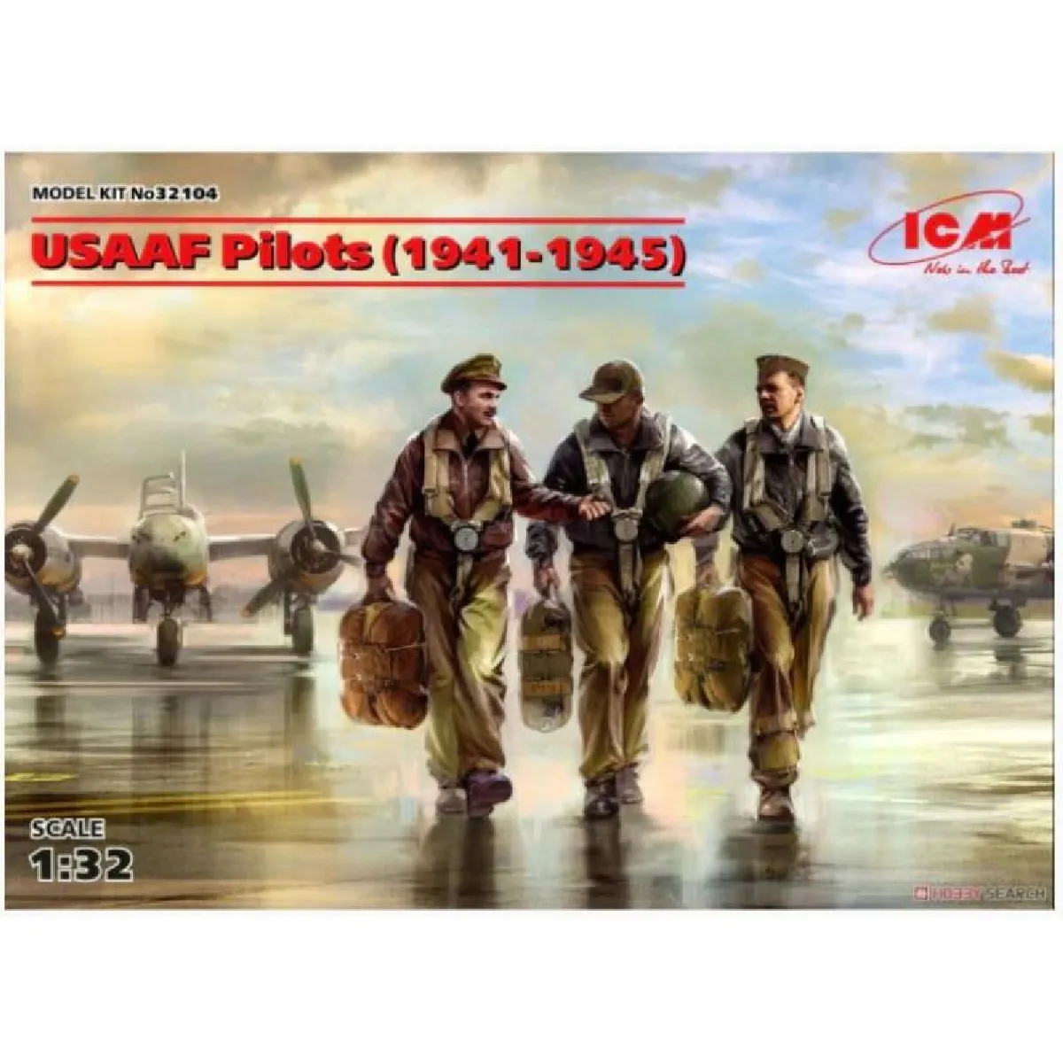 ICM - Figurines Pilotes USAAF - 1941-1945 - Échelle 1:32 - 3 Pièces - Image 4