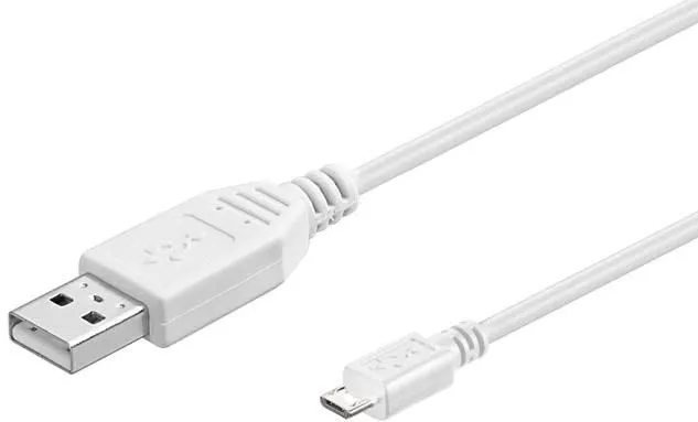 Microconnect Blanc Câble Usb Vers Micro Usb