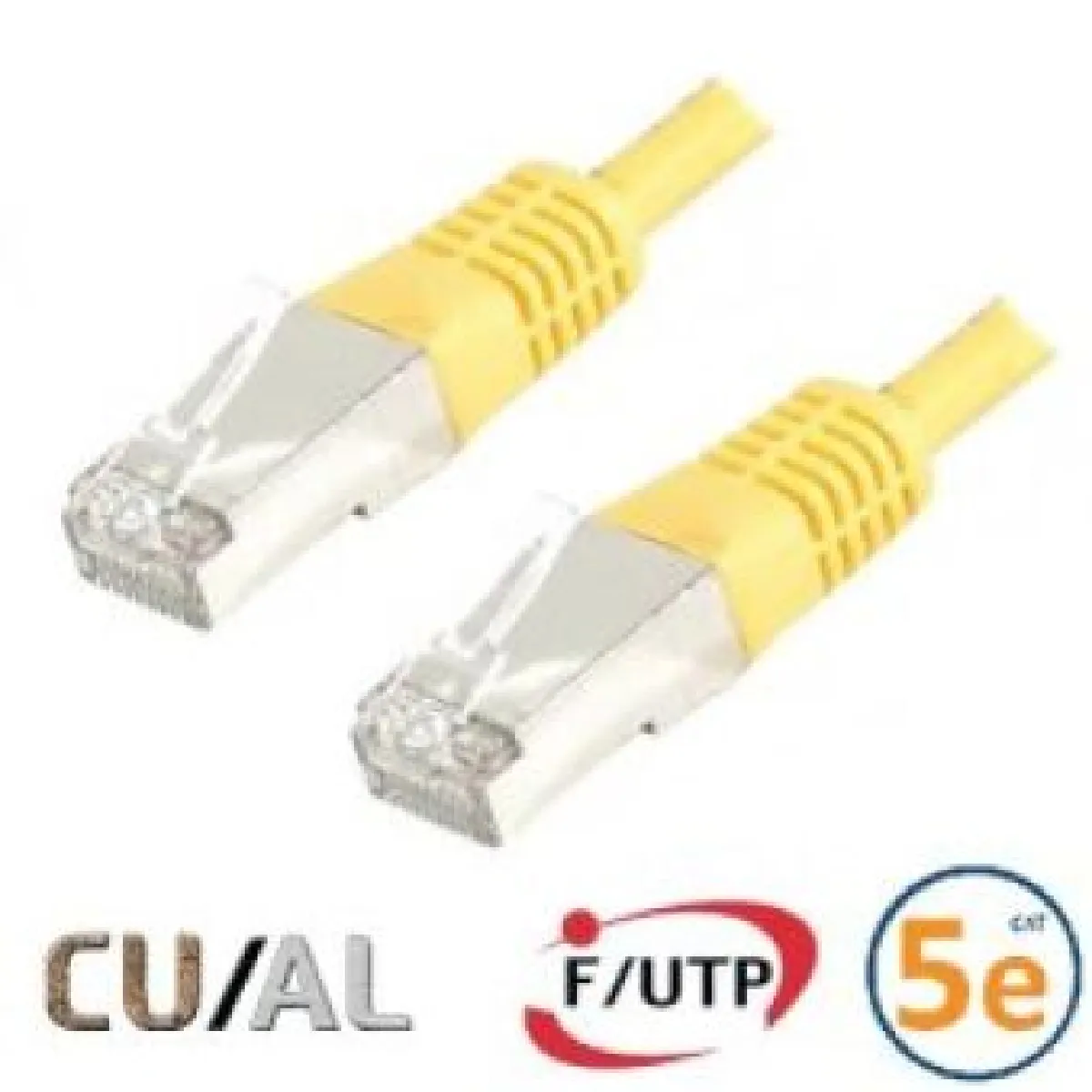 Dexlan Jaune Câble Réseau Rj45 Cat 5E