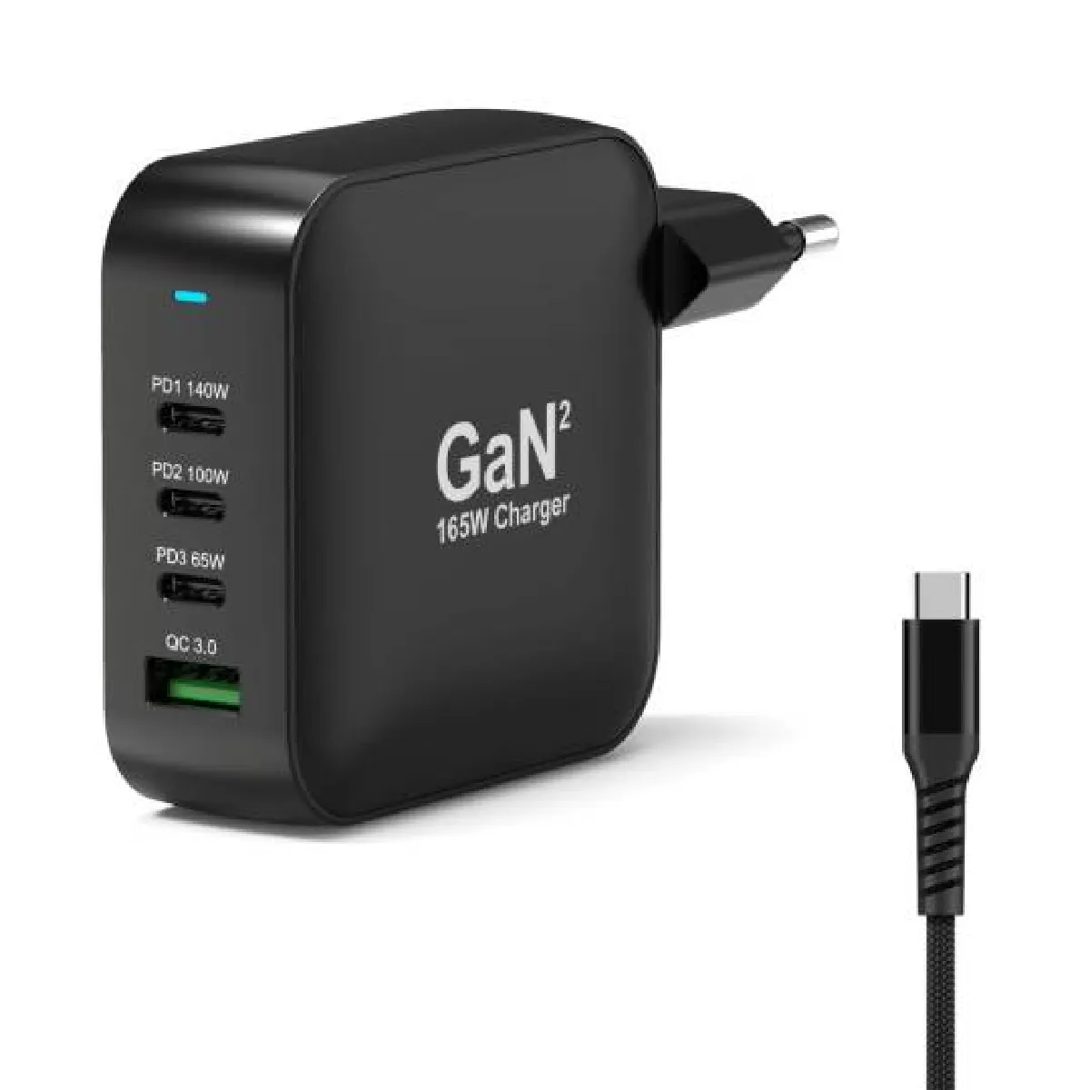Port Designs Chargeur Pc Usb-C – 165W