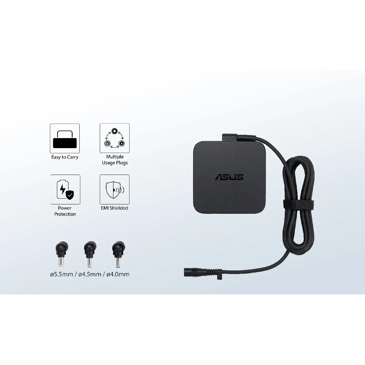 Asus Chargeur PC portable 65 W - vue 1