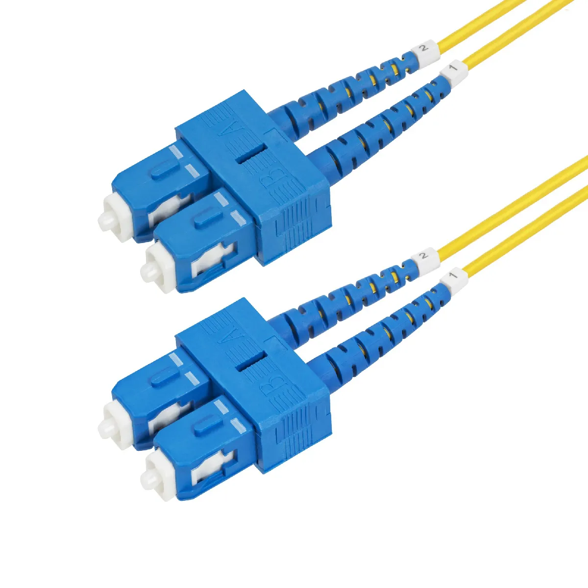 StarTech.com - Câble Fibre Optique Monomode SC à SC - OS2 - 1m - Jaune - Image 2