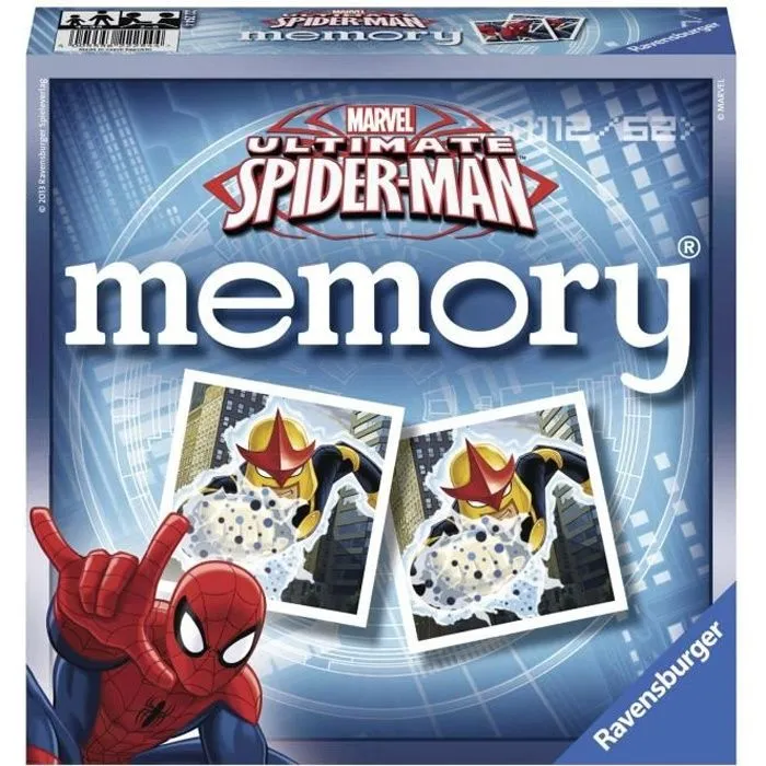 Ravensburger 22254 Jeu Educatif Grand Memory Ultimate Spiderman - vue 7