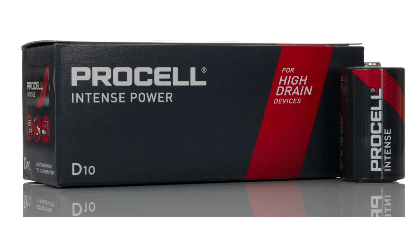 Generique Procell Pack 10 Piles Intense Power Mx1300 D Lr20 - Image 4