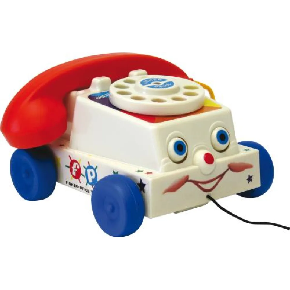 Fisher Price Classiques Téléphone jouet Chatter jouet rétro pour bébé à pousser téléphone jouet pour tout petit jeu de rôle pour enfants téléphone pour bébé jouet cadeau rétro à partir de - vue 8
