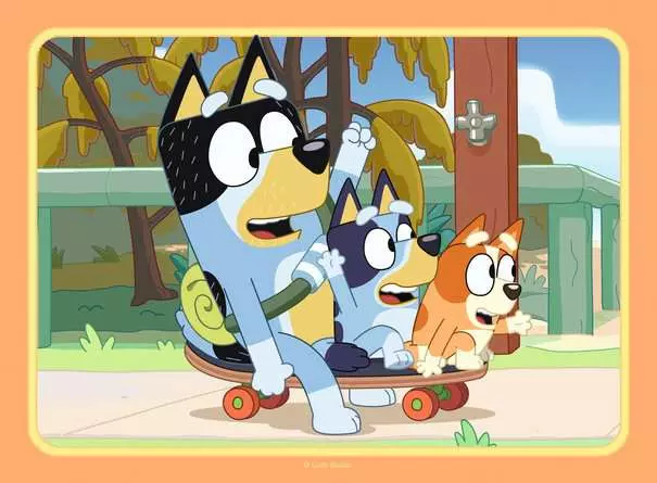 Ravensburger Puzzle Bluey famille