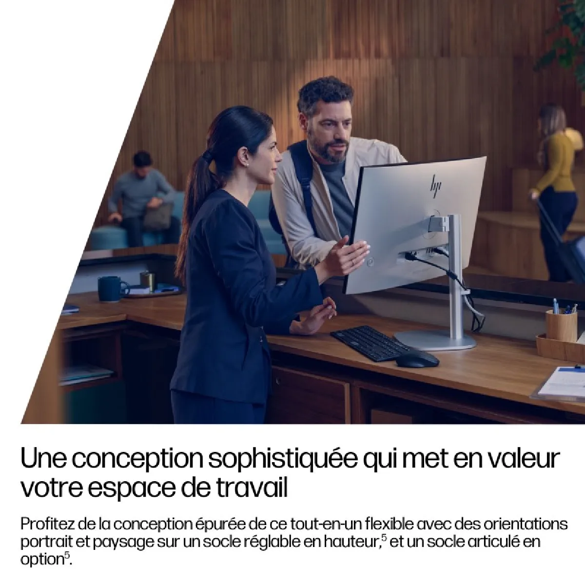 HP EliteStudio 8 G1i AI 23.8 Core Ultra 7 265 2.4 GHz RAM AZERTY - vue 7