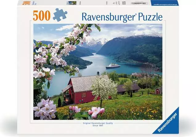 Ravensburger Puzzle 500 pièces – Villes et paysages