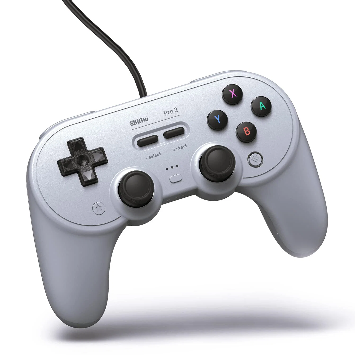 Non Communiqué 8Bitdo Pro 2 Manette Filaire Usb Pour Nintendo Switch, Pc, Macos, Android, Steam & Raspberry Pi (Grey Edition) - Image 3