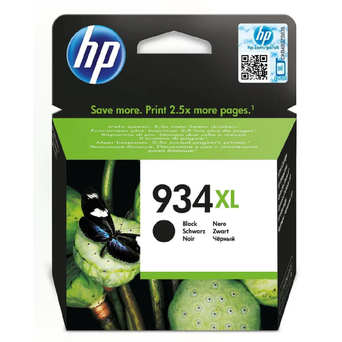 Hp cartouche d'encre 934XL - Noir