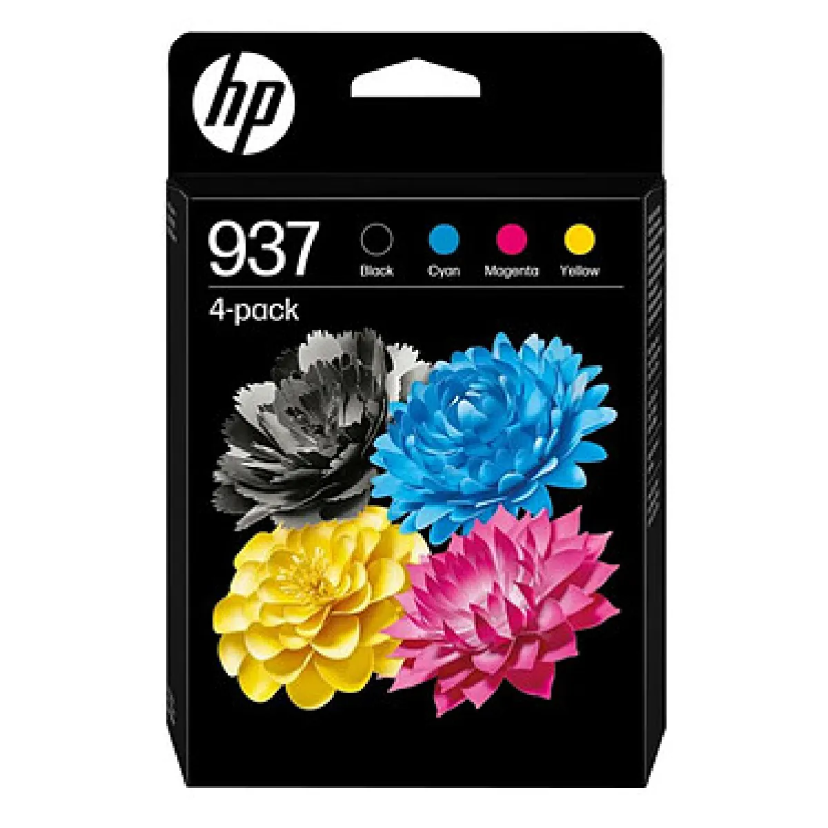 HP 937 6C400NE LS1 Pack de 4 Cartouches - vue 3