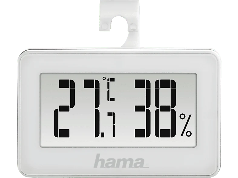 Hama Blanc Thermomètre-Hygromètre 00186363 Mini - Neuf - Image 4