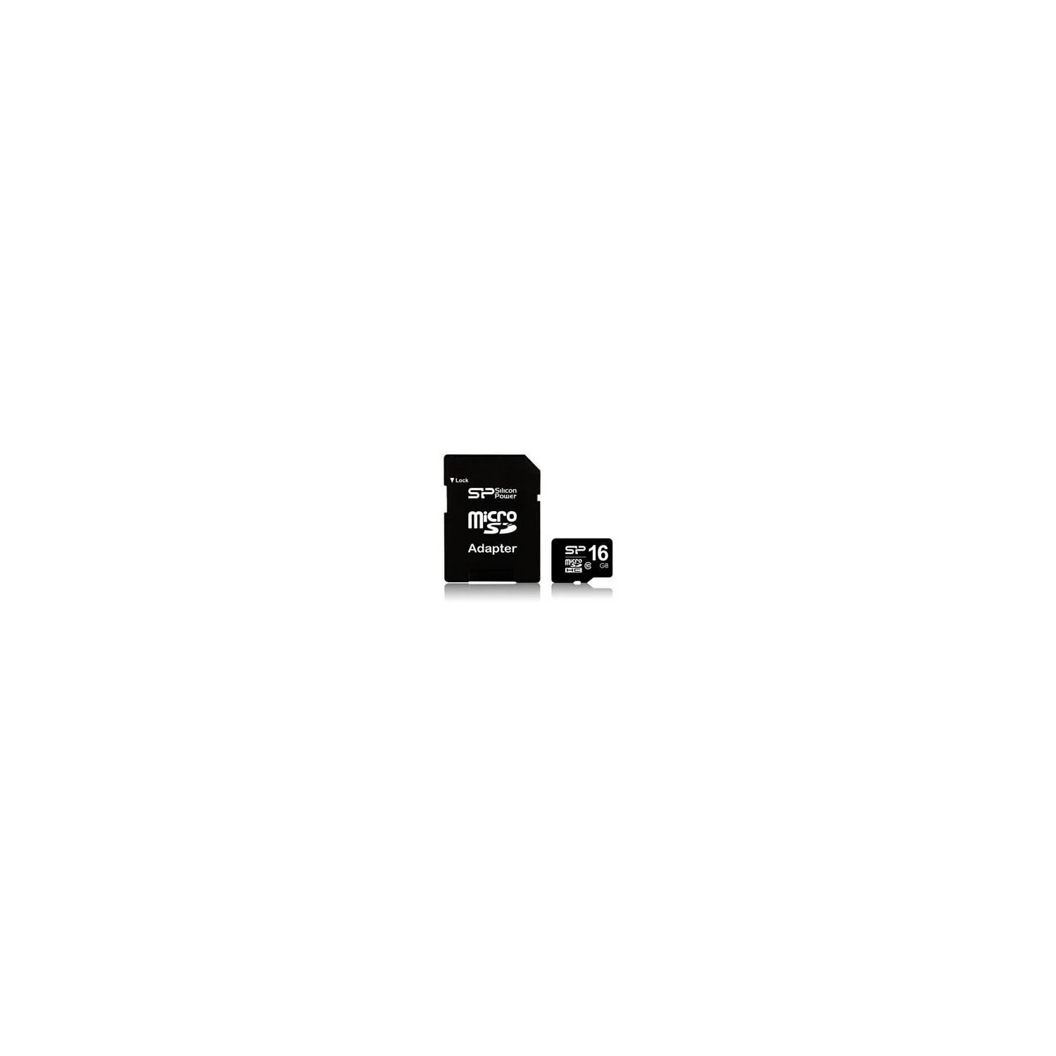 Silicon-Power Carte Mémoire Micro Sdhc 16 Go