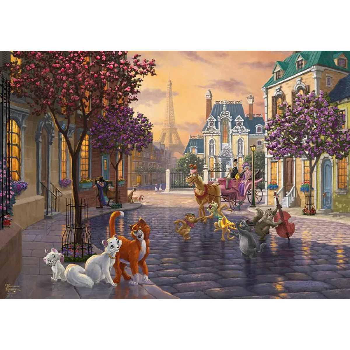 Schmidt - Puzzle Disney Les Aristochats - 1000 pièces - Image 3