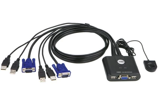 ATEN Technology - CS22U - Commutateur KVM USB 2 ports - Image 2