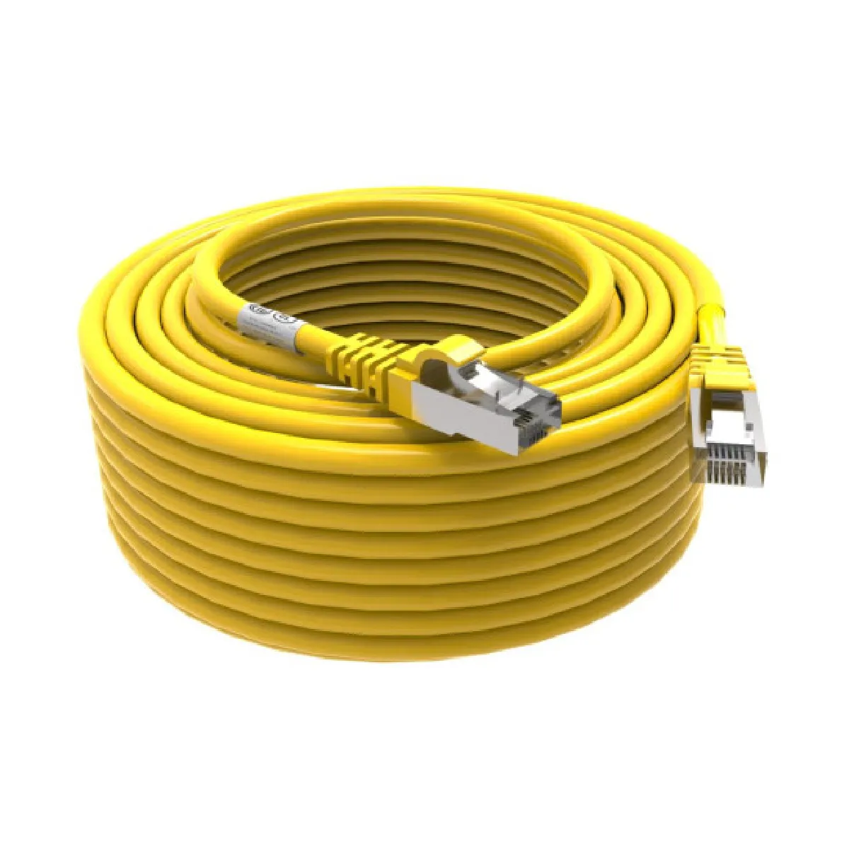 Dexlan Jaune Câble Rj45 Cat6a –