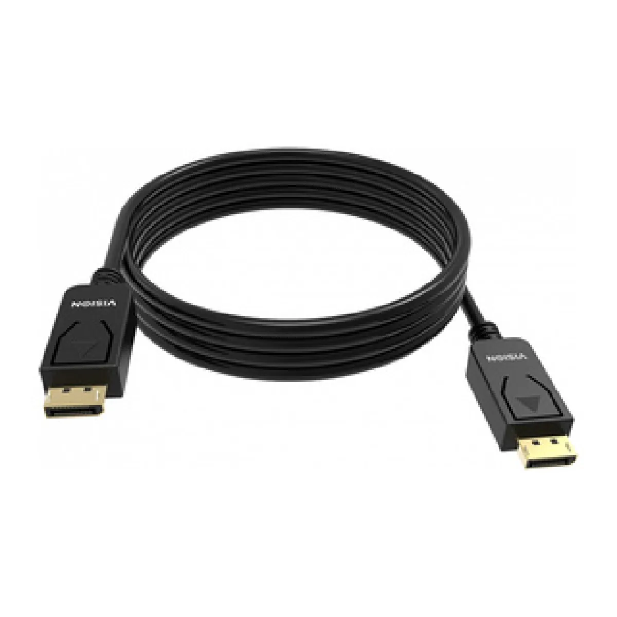 Vision Noir Câble Displayport 8K