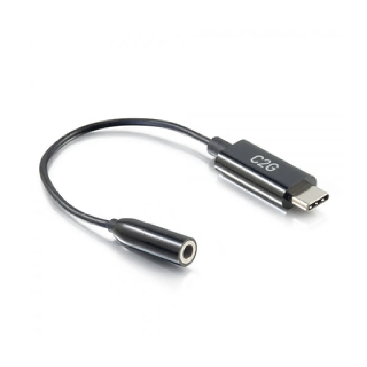 C2g Noir Adaptateur Usb-C Vers Jack