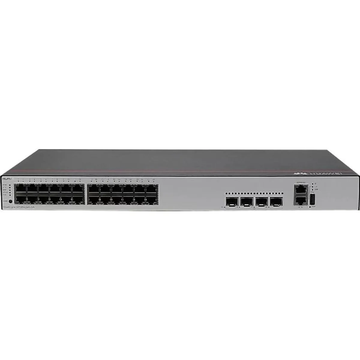Huawei CloudEngine S5735 L24P4S A1 L3 Gigabit Ethernet 101001000 Connexion Ethernet supportant 'alimentation via ce port PoE 1U Neuf - vue 2