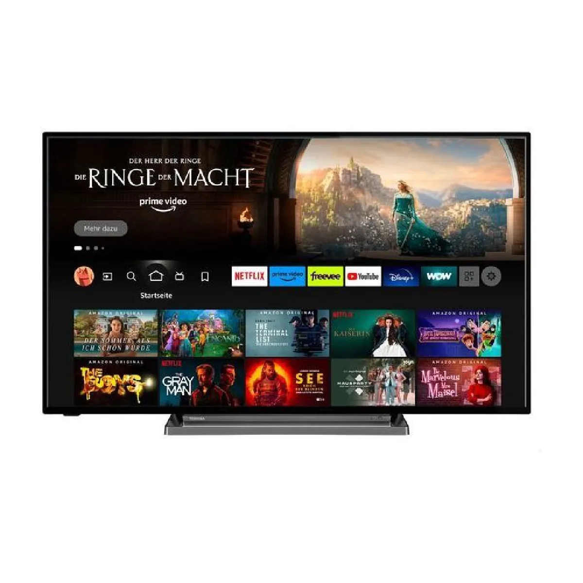 43UF3D63DA TOSHIBA TV LED UltraHD 4K 108 cm (43 ) Smart TV FireTV