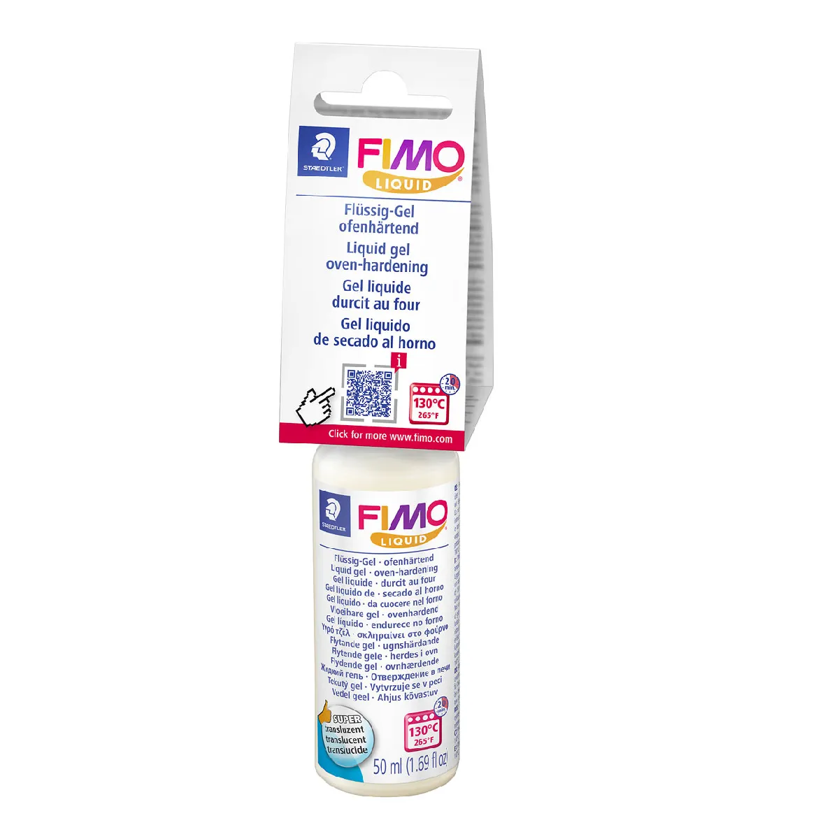 Dtm MODELAGE FIMO LIQUIDE TRANSPARENT 50 ML/ 8050-00