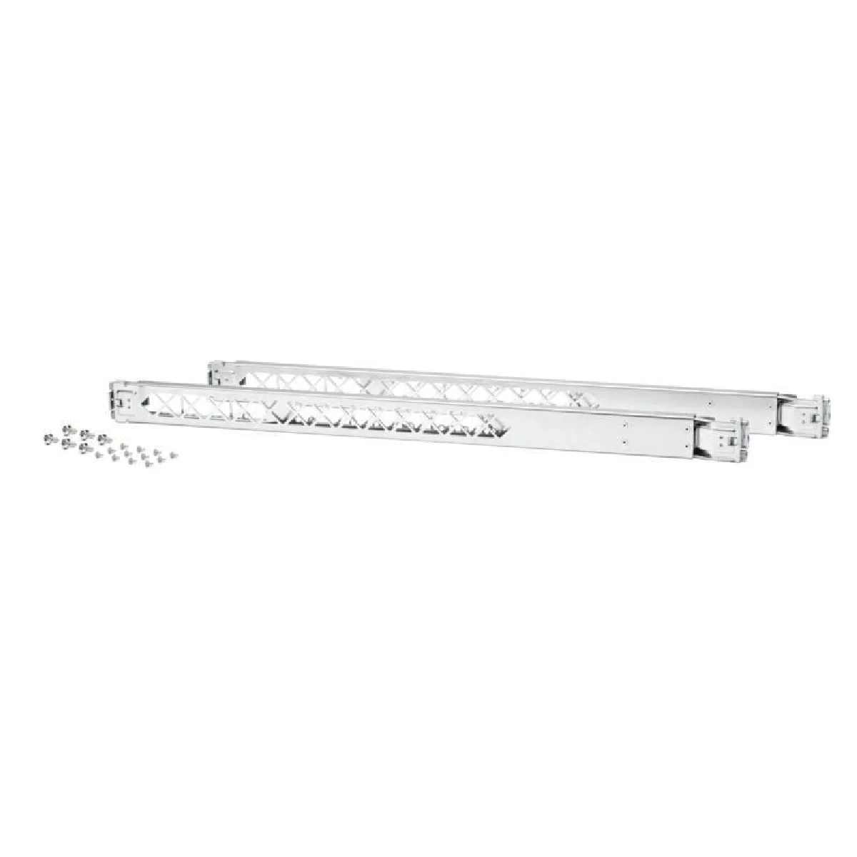 HPE Aruba X414 Universal 4 post Kit de montage pour rack 1U pour HPE Aruba 2540 24G 2540 48G 6000 48G - vue 2