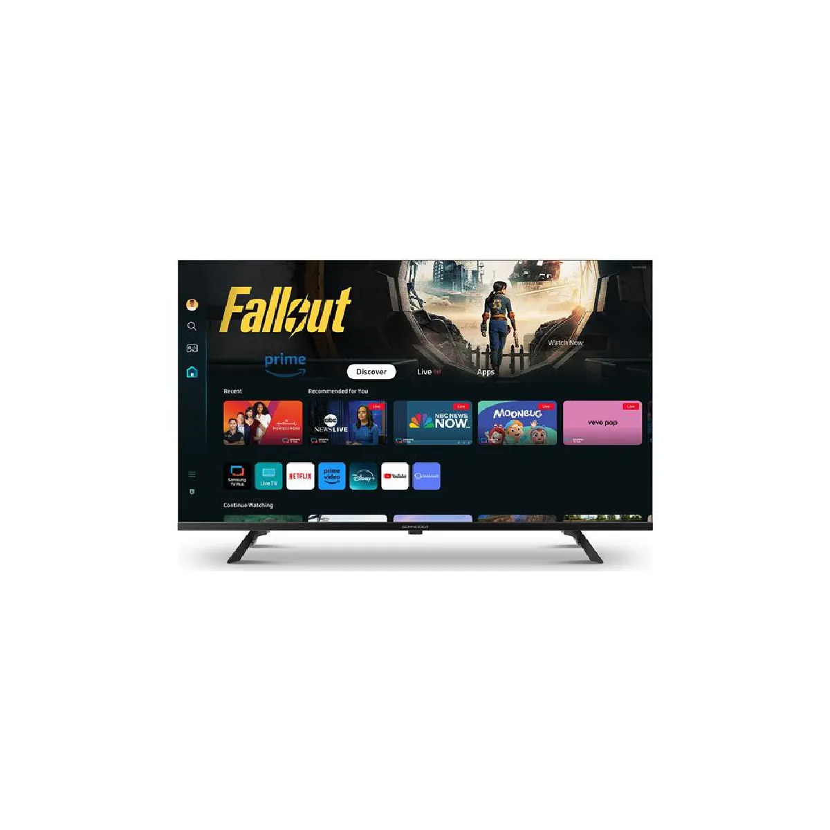 Schneider 40A2TE Téléviseur Smart LED 40 pouces Full HD Tizen OS Wi Fi Bluetooth