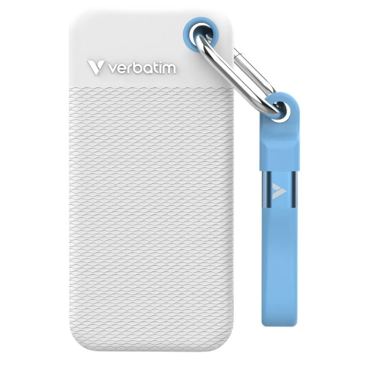 Verbatim Pocket Color Edition SSD porte clé avec attachement à câble externe portable .2 USB 3.2 Gen 2 USB C connecteur - vue 3
