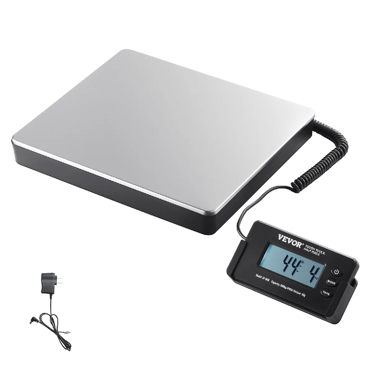 VEVOR Pèse-Colis Numérique - VEVOR - Balance Postale Industrielle 200 kg de Précision 50 g