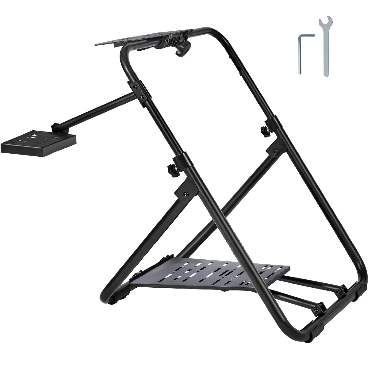 VEVOR Support de Volant de Course Pliable et Rglable Hauteur Cadre Robuste Acier Q235A