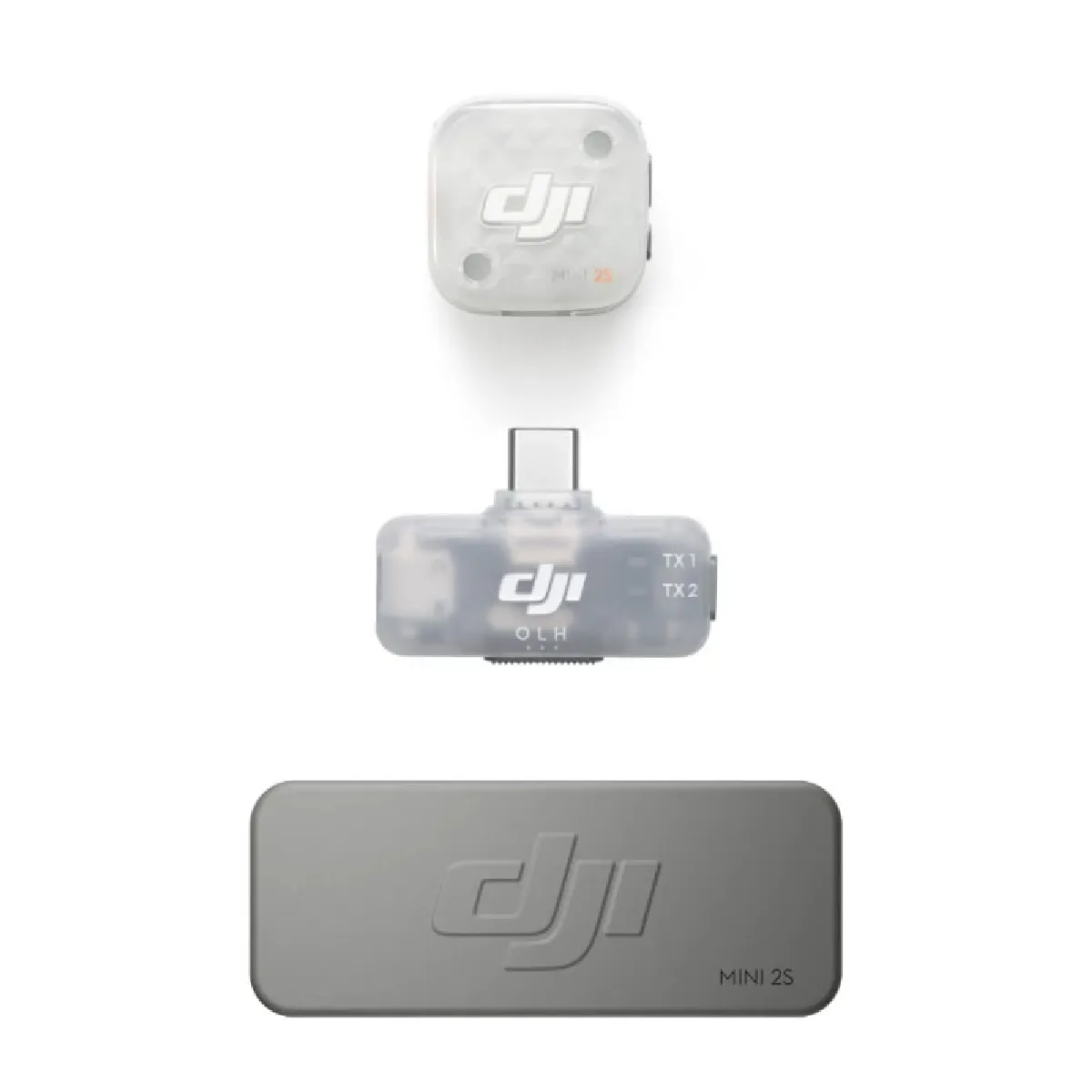 DJI Mic Mini 2S (1 TX + 1 RX mobile + boîtier de charge)