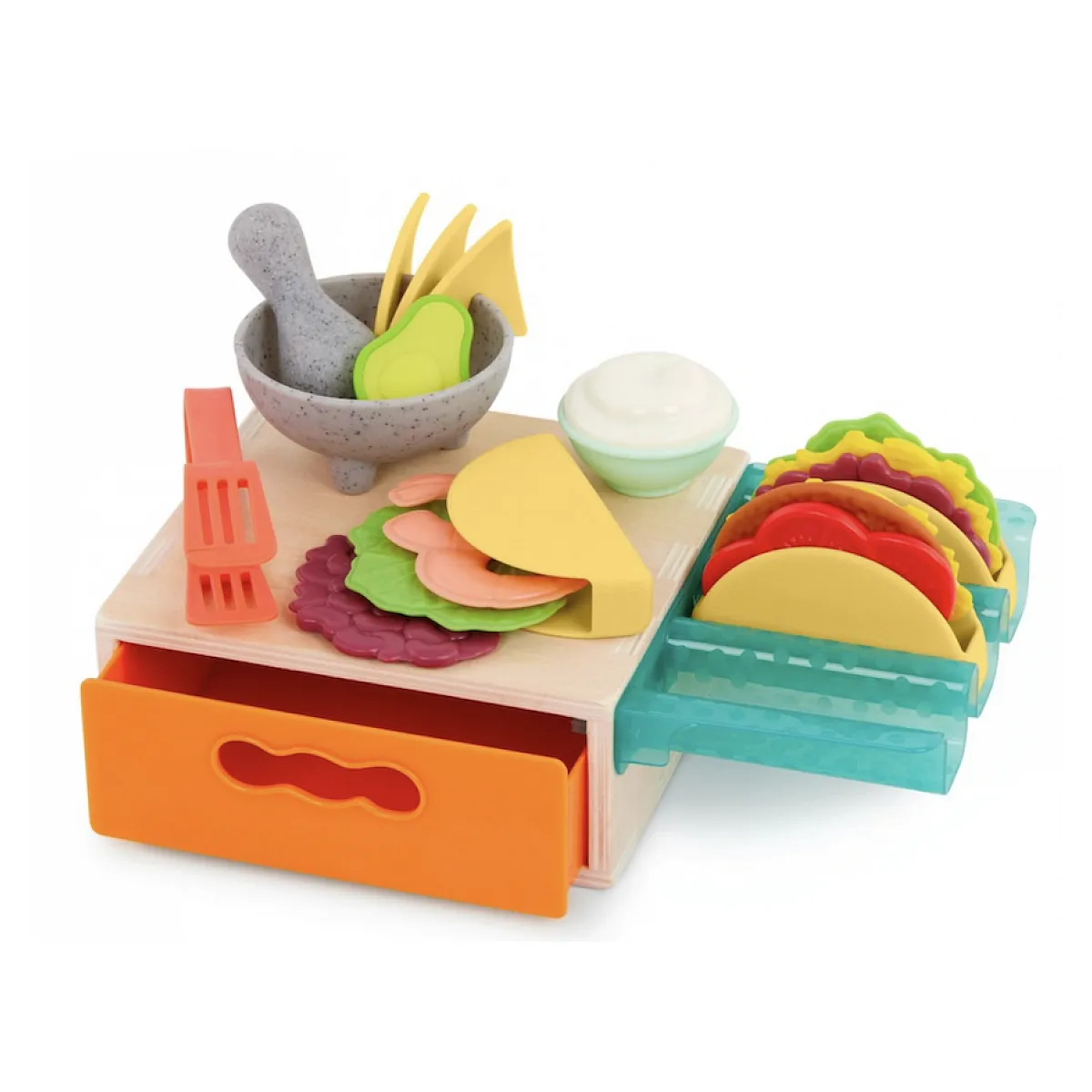 Petit Jour Multicolore Jeux D'éveil - Set À Tacos Mini Chef Set À Tacos Mini Chef - Image 3