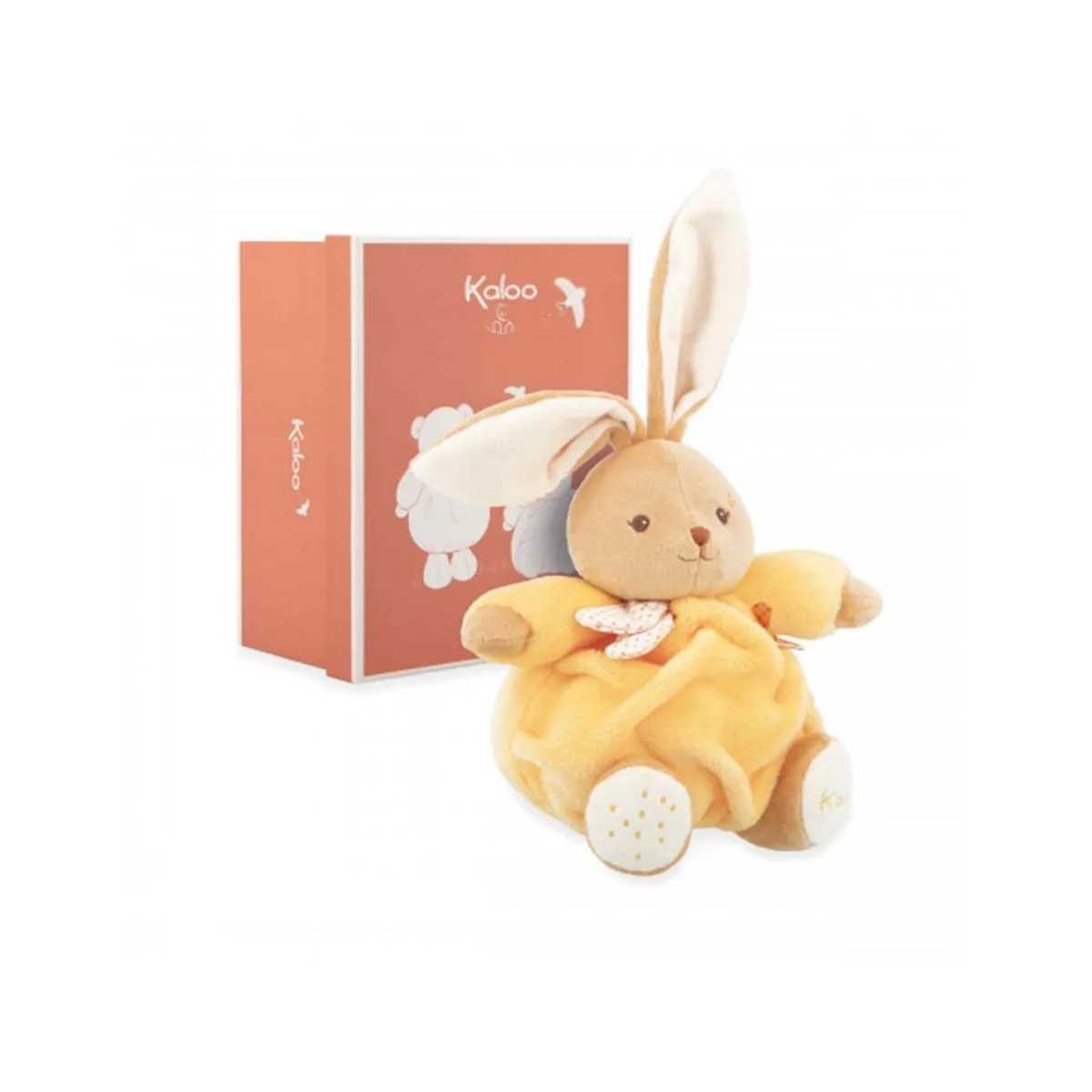 Non Communiqué Rose Patapouf Lapin Jaune - 17Cm - Image 3