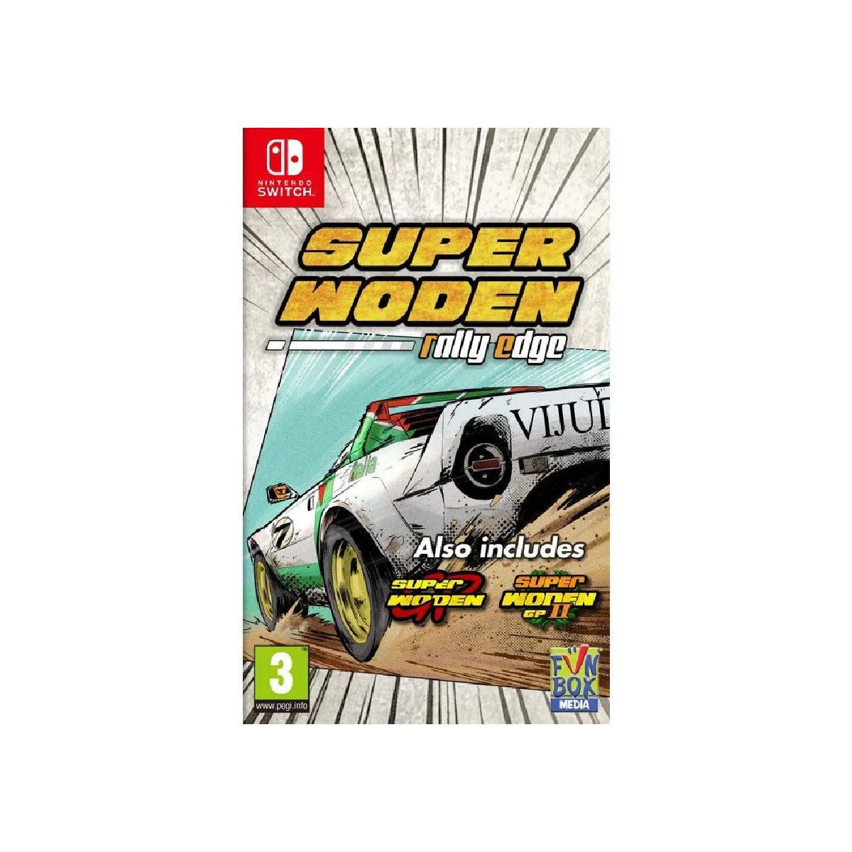 Funbox Super Woden Rally Edge Nintendo Switch - Neuf - Image 3
