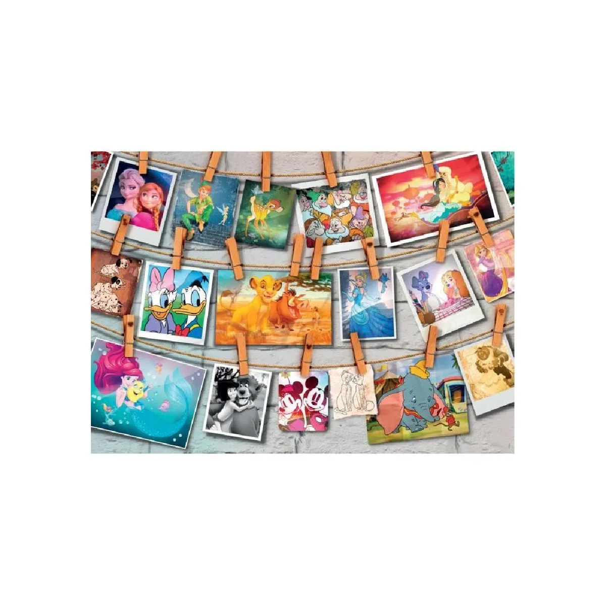 Nathan Puzzle Dessins Animes Mixte Interieur 1500 Pieces - Disney - Image 3