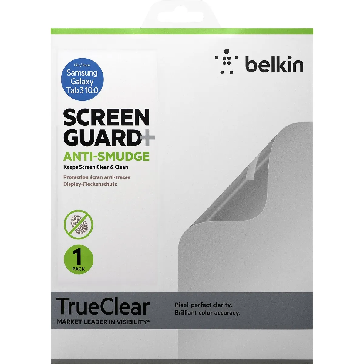 Belkin Film De Protection D'écran Screen Pour Samsung Galaxy Tab 3 - 10,1 Pouces - Transparent