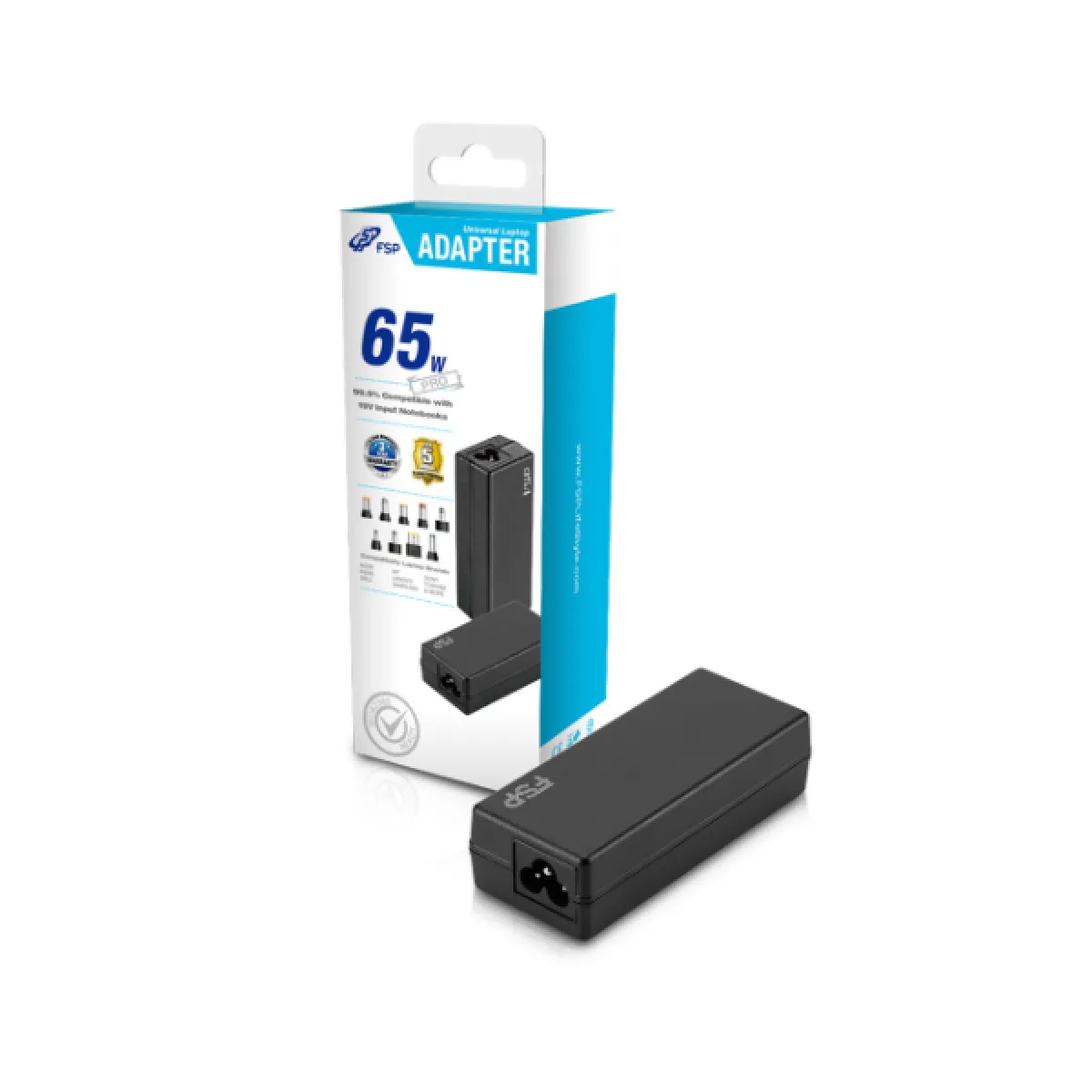 Fsp - Chargeur Universel PC Portable - 65W Pro - Image 2