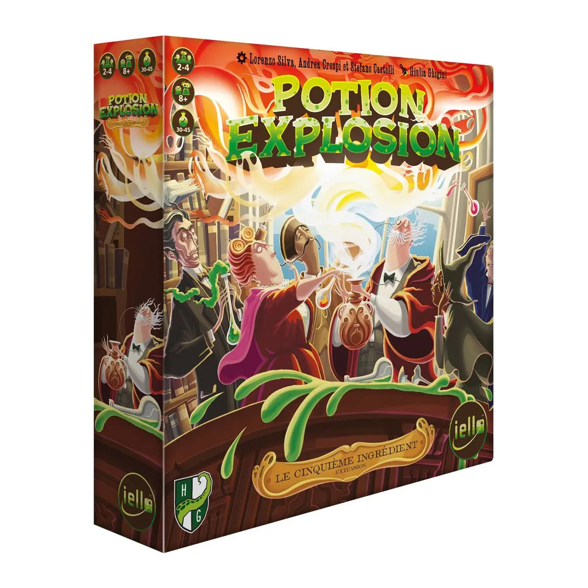 Iello Extension De Jeu Potion Explosion : Le Cinquième Ingrédient