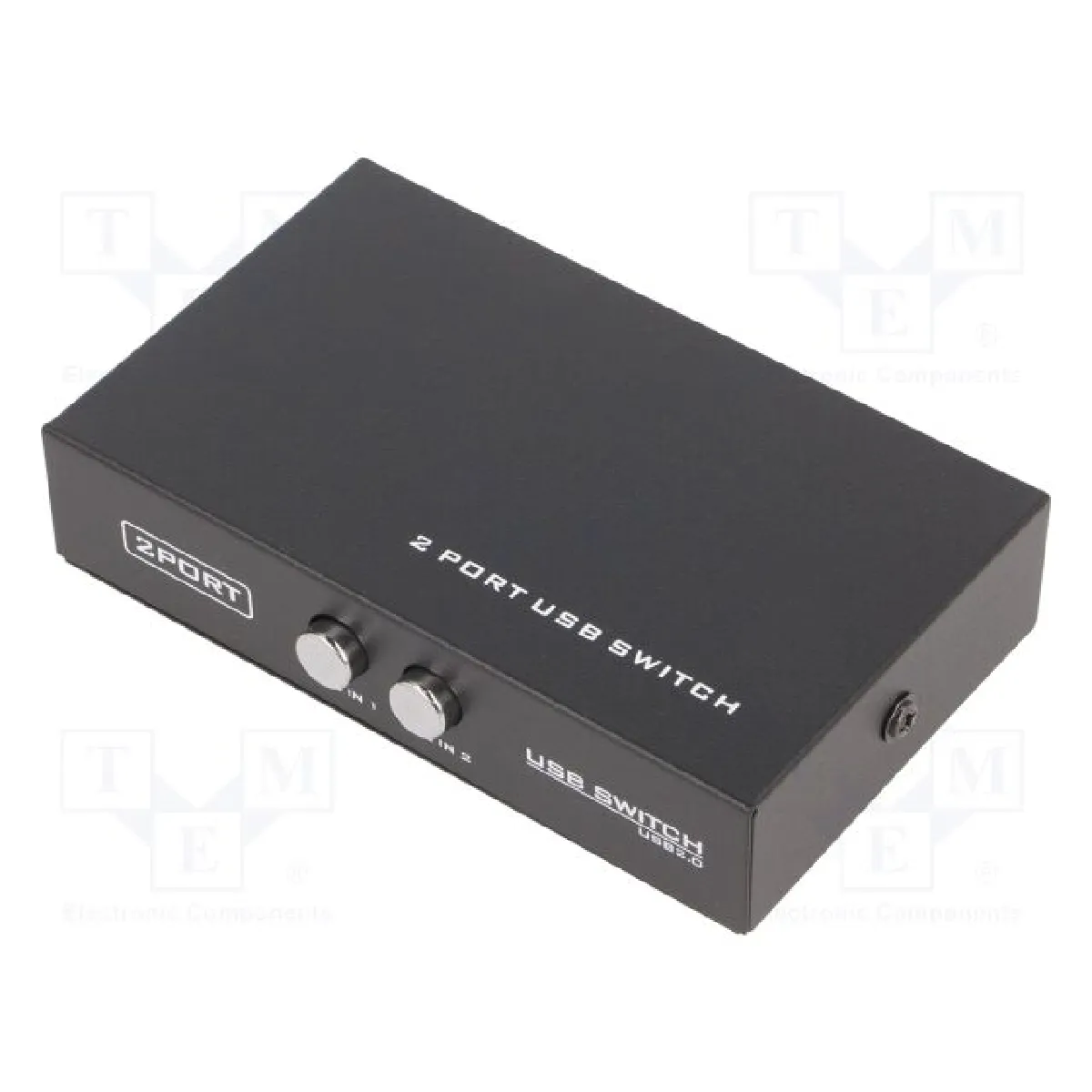 Gembird Noir Switch Kvm Usb En Aluminium