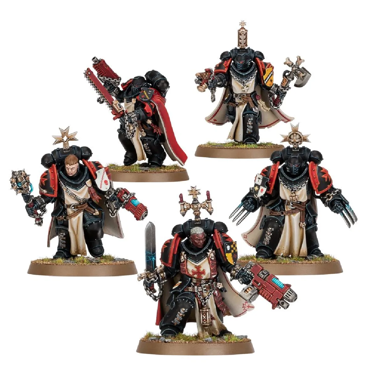 Games Workshop Figurines Black Templars Frères D'épée