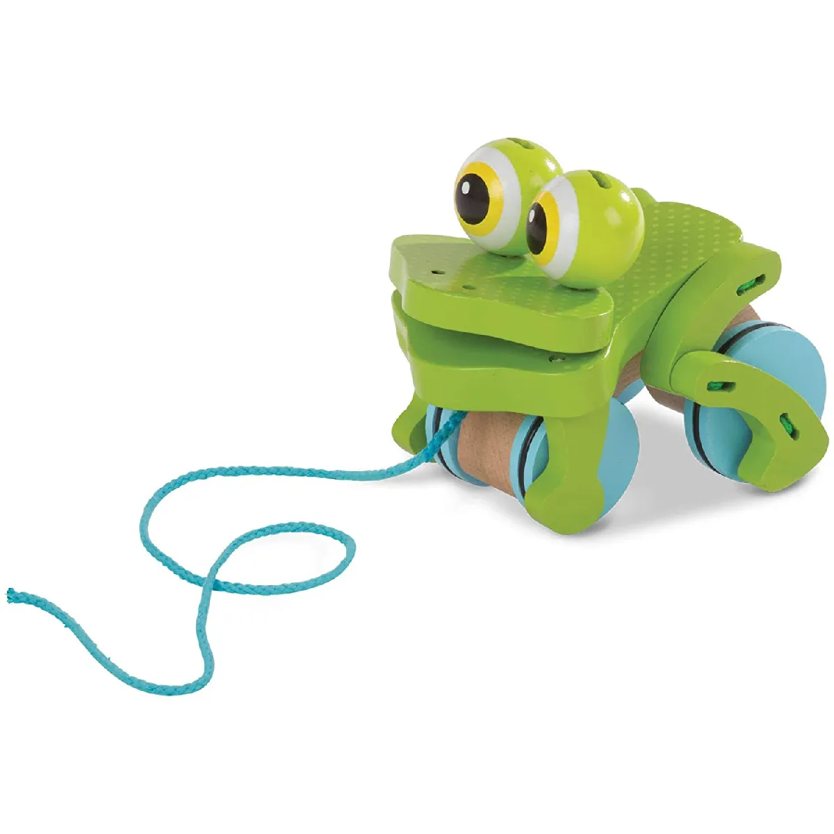 Melissa & Doug Grenouille À Tirer En Bois