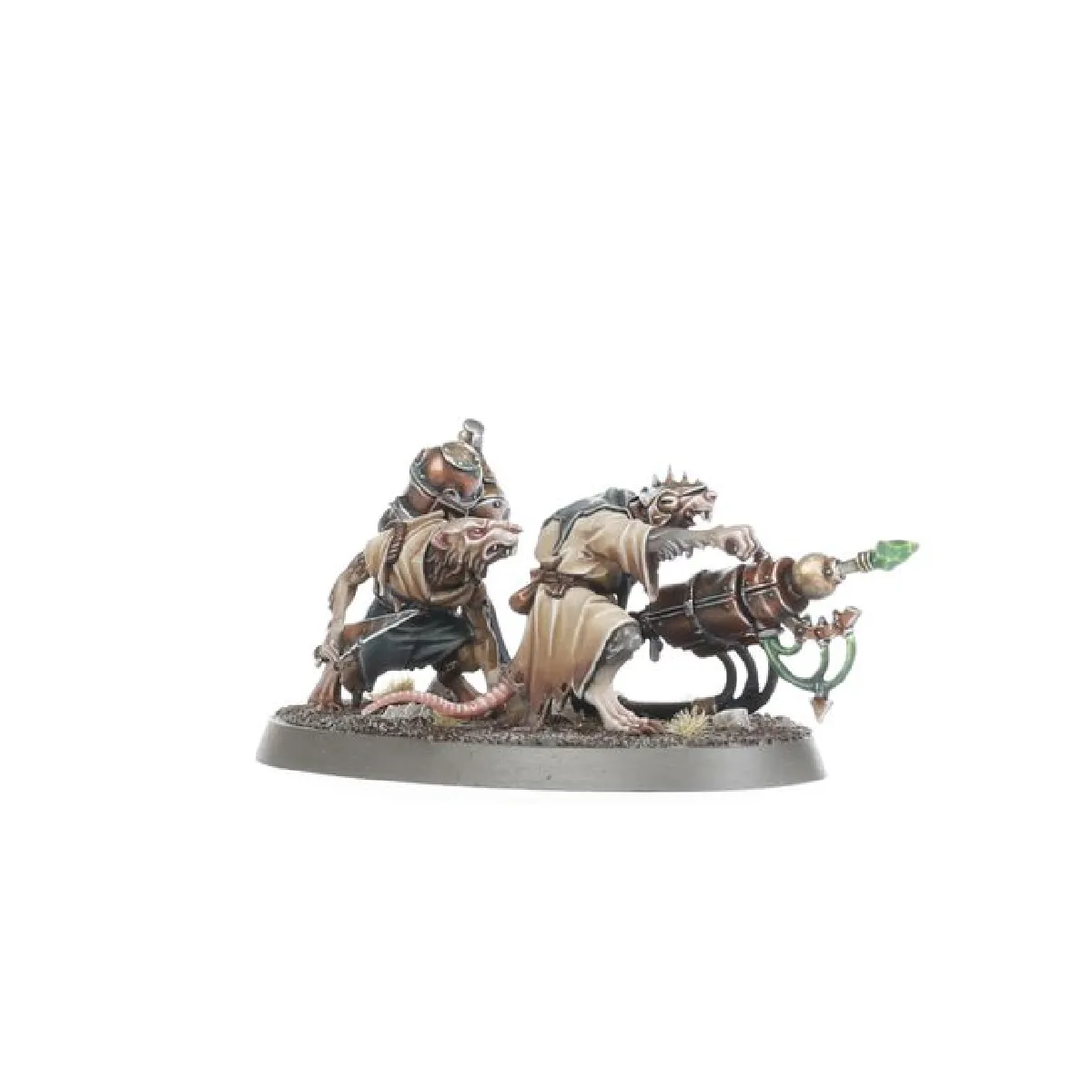Games Workshop Figurines Warhammer Aos Skaven Batterie D'armes À Maletincelles