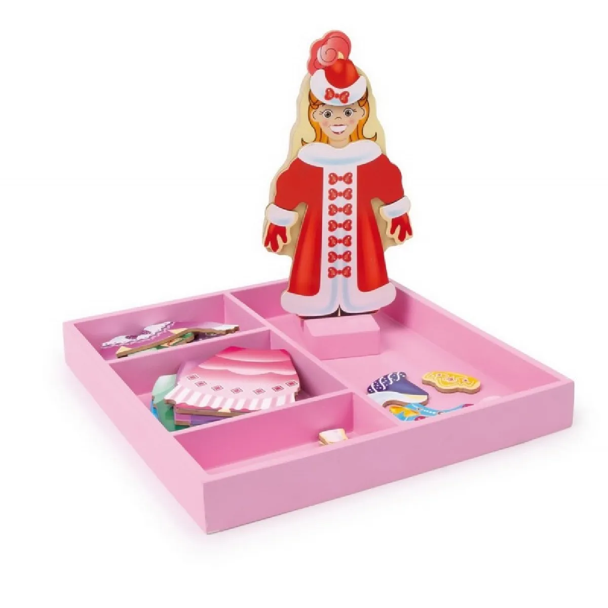 Small Foot Boîte À Habiller En Bois Princesse