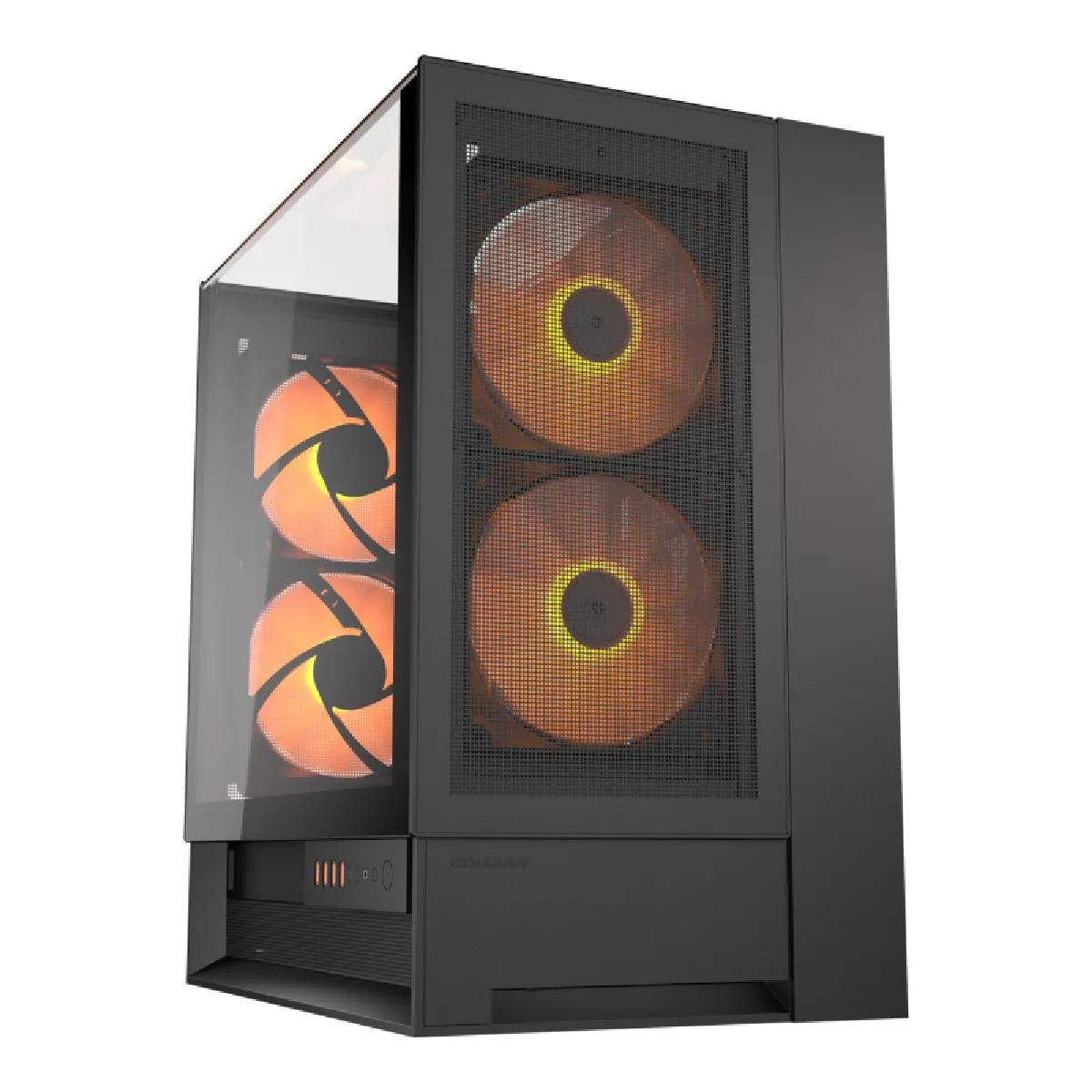 Cougar Noir Boîtier Pc Moyen Tour Omnyx