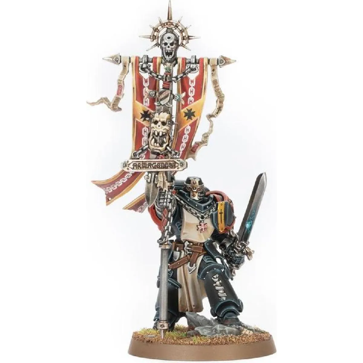 Games Workshop Figurine Warhammer 40K Black Templars Doyen Croisé