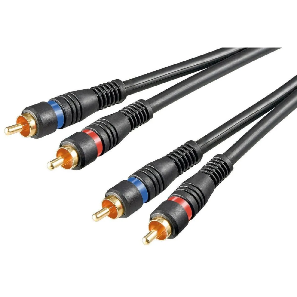 2 câbles de connexion stéréo RCA, double 50434 - Image 3
