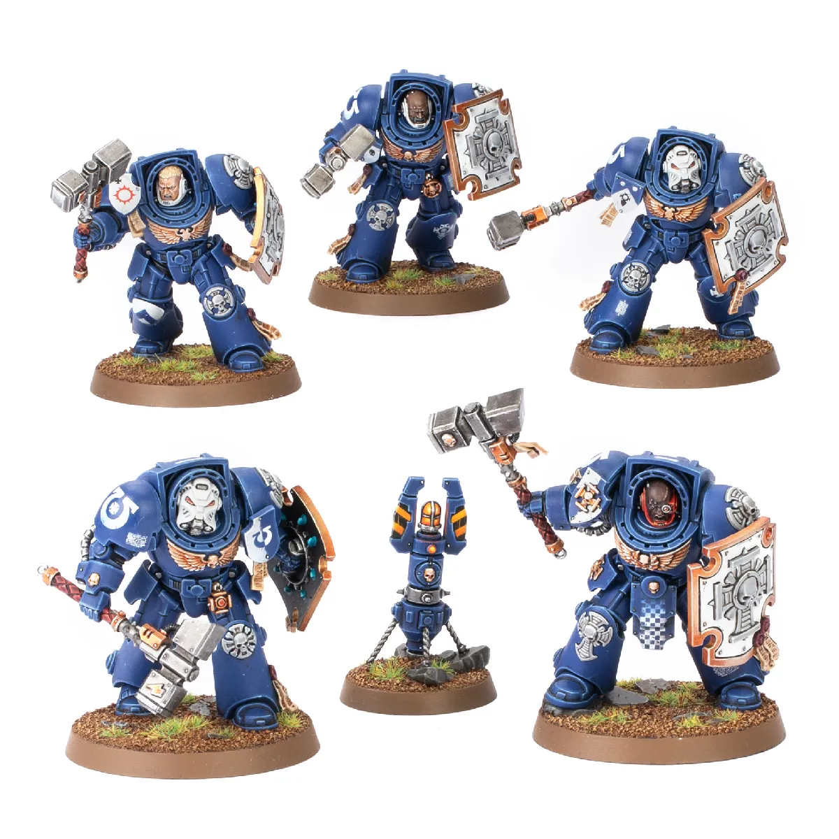 Games Workshop Figurines Space Marines Escouade D'assaut De Terminators